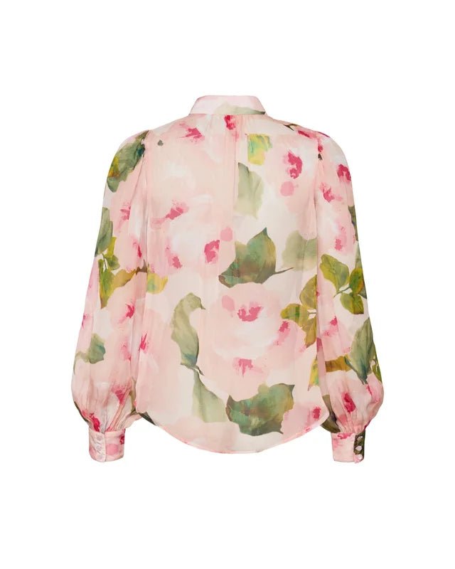 Organza Blouse Rosette | Skjorter og bluser | Smuk