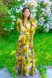 Organza Gown Sunflower