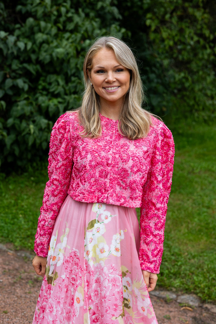 Organza Maxi Skirt Cherry Blossom | Skjørt | Smuk - Dameklær på nett