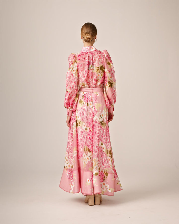 Organza Maxi Skirt Cherry Blossom | Skjørt | Smuk - Dameklær på nett