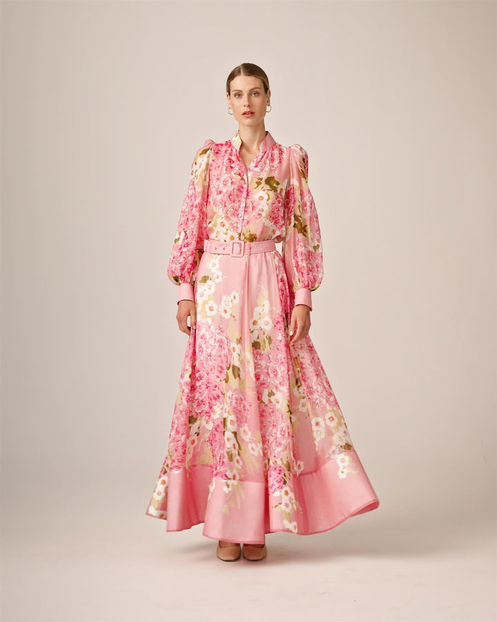 Organza Maxi Skirt Cherry Blossom | Skjørt | Smuk - Dameklær på nett