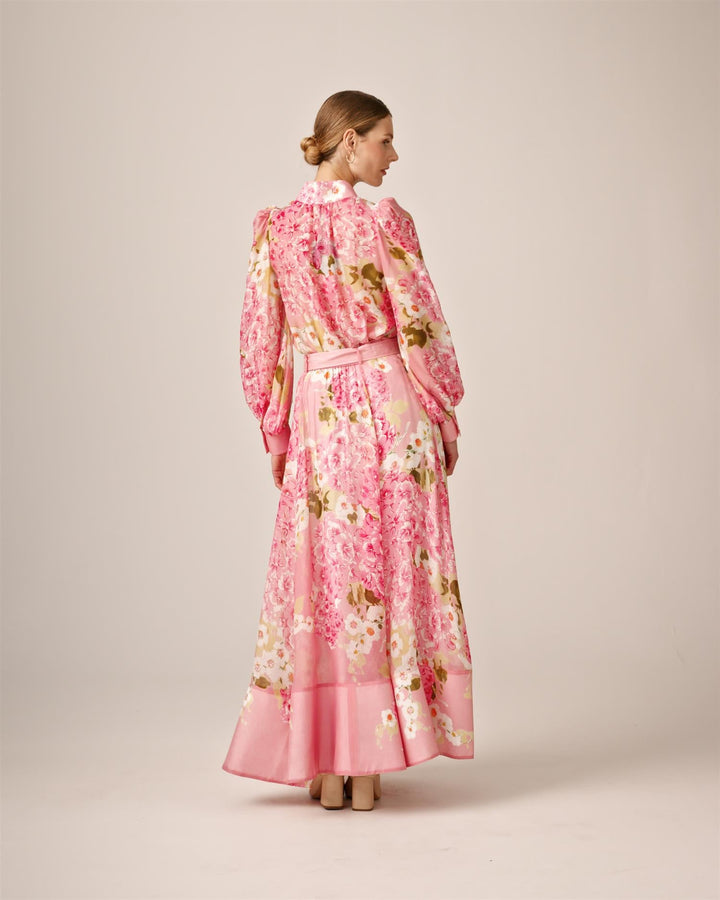 Organza Maxi Skirt Cherry Blossom | Skjørt | Smuk - Dameklær på nett