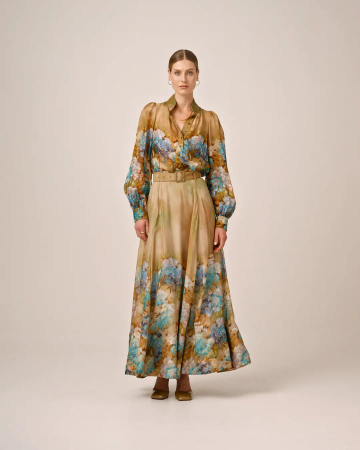 Organza Maxi Skirt Forest Flower | Skjørt | Smuk - Dameklær på nett