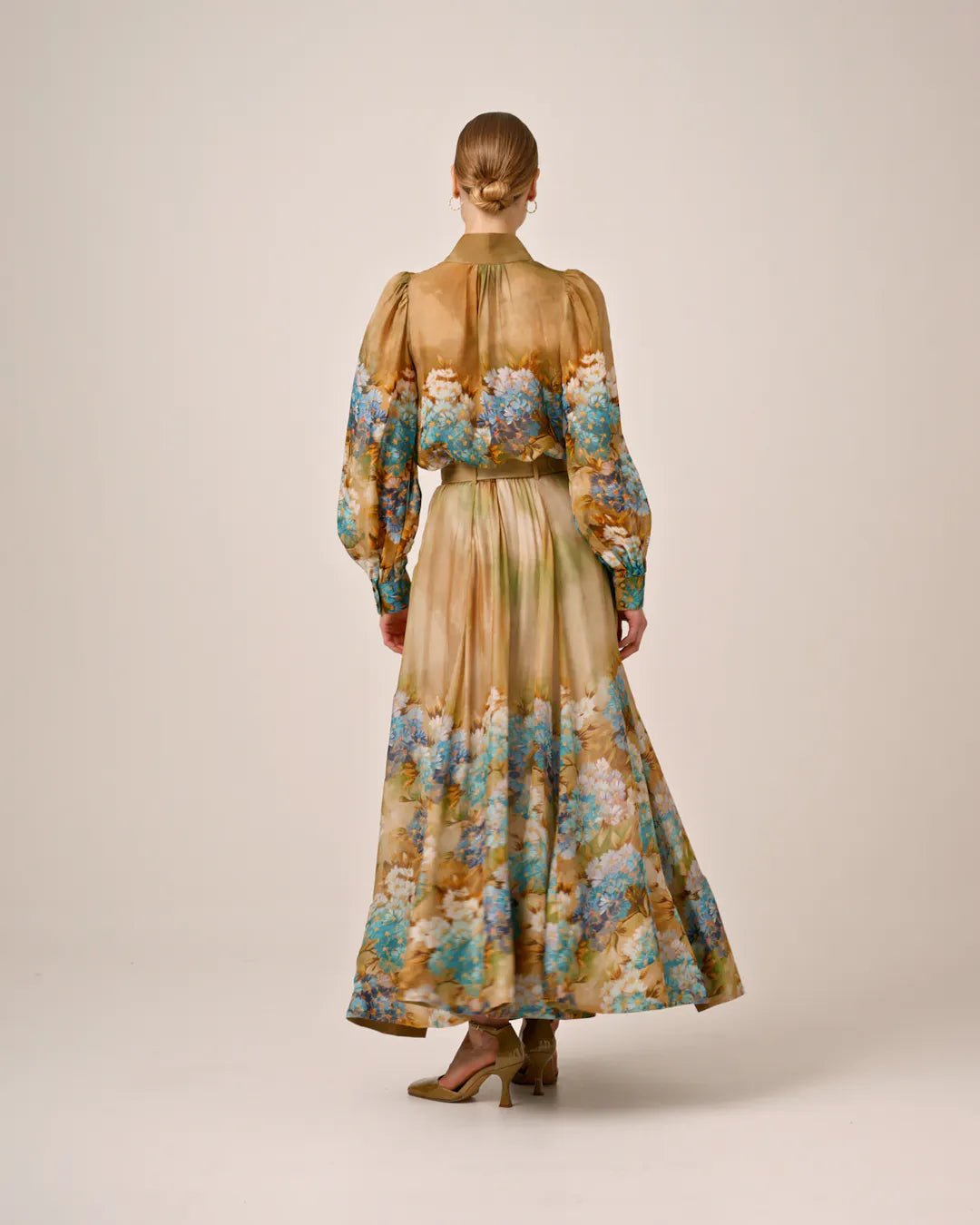 Organza Maxi Skirt Forest Flower | Skjørt | Smuk - Dameklær på nett