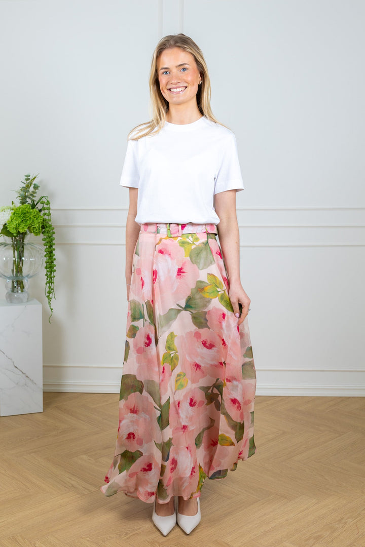 Organza Maxi Skirt Rosette | Skjørt | Smuk