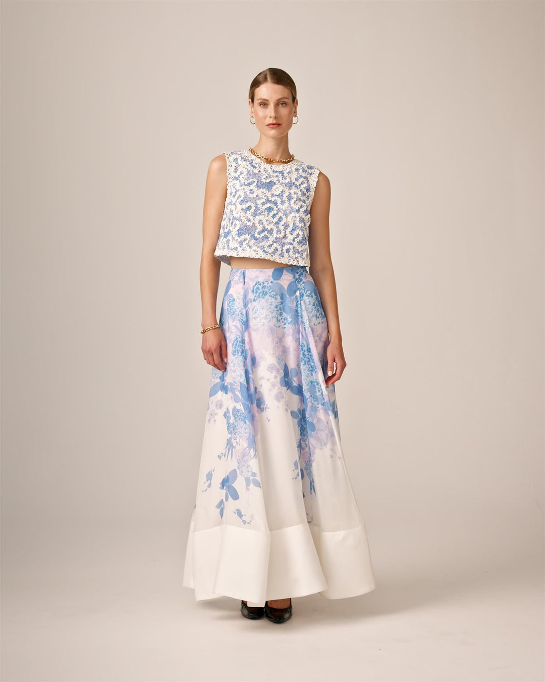 Organza Maxi Skirt Skylight | Skjørt | Smuk - Dameklær på nett