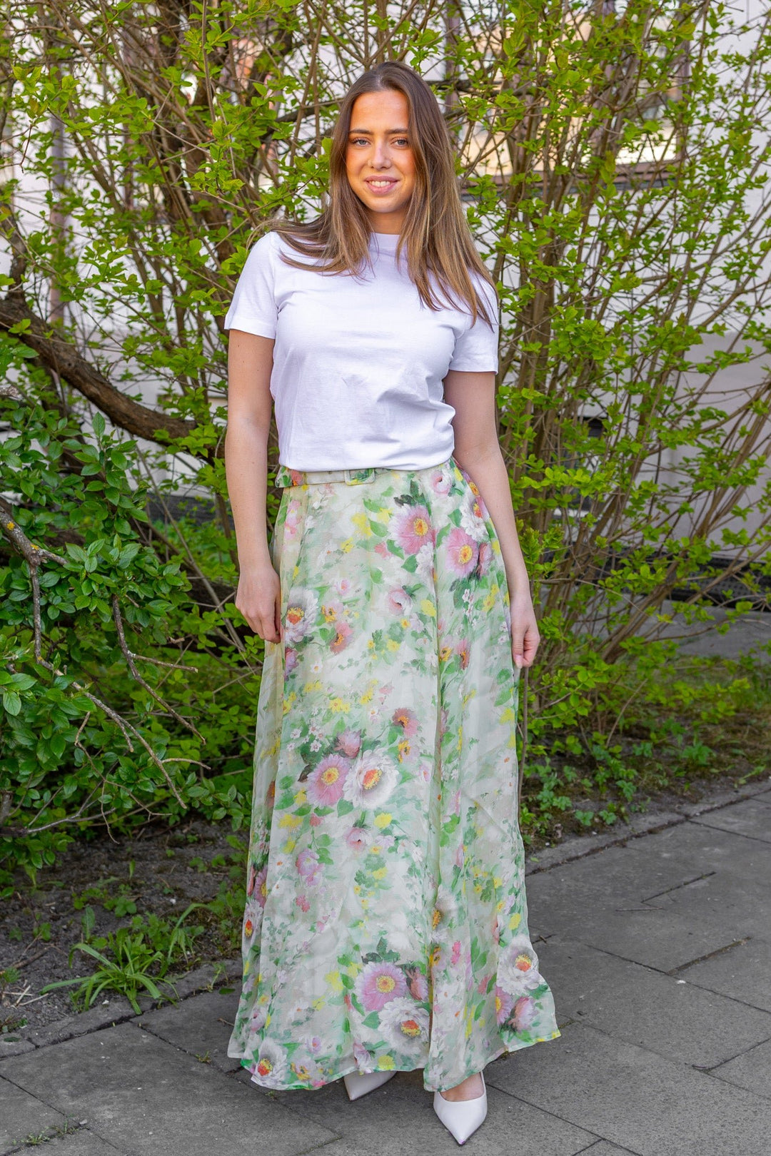 Organza Maxi Skirt Watercolour Dreams | Skjørt | Smuk