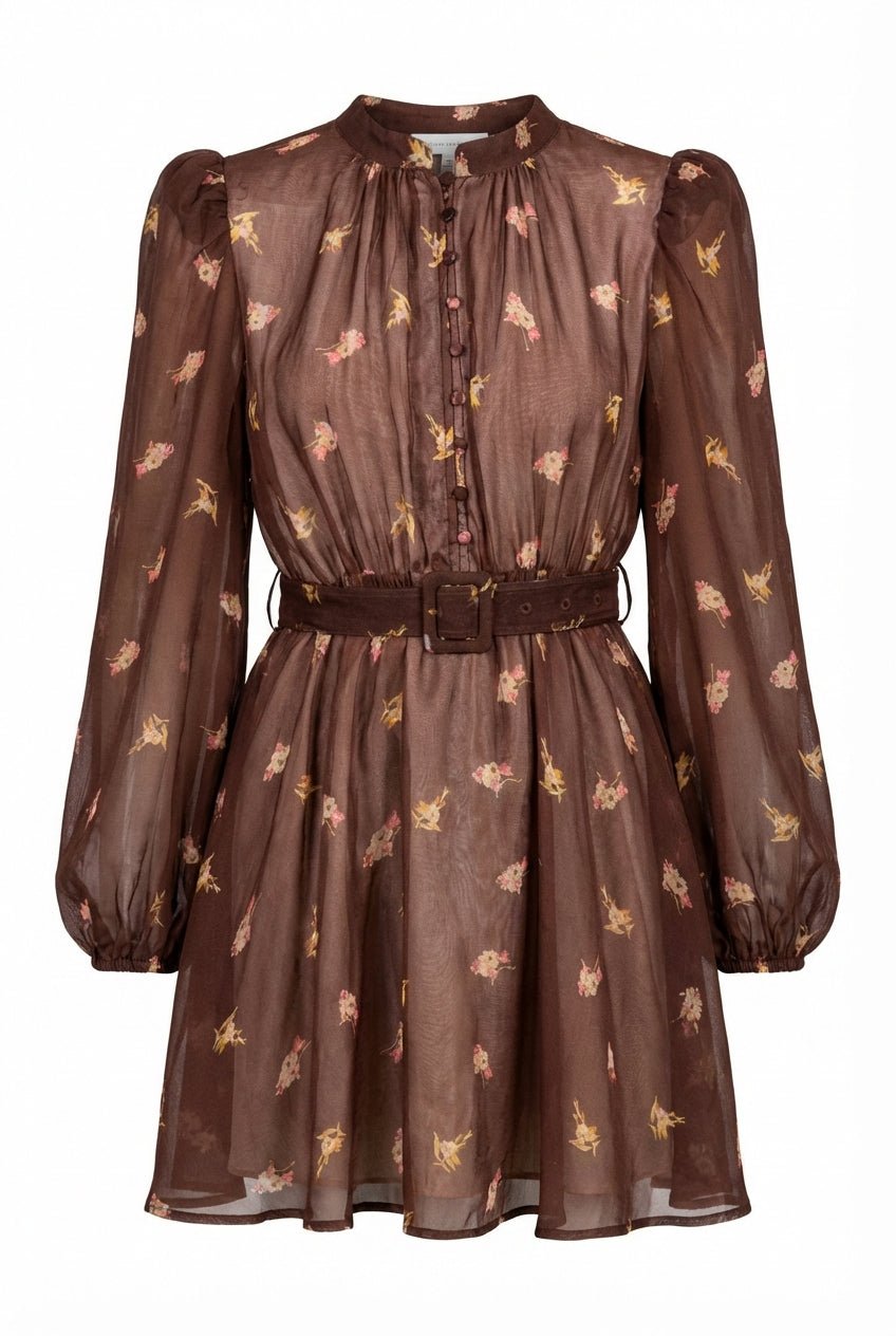 Organza Mini Dress Midnight Field | Kjoler | Smuk