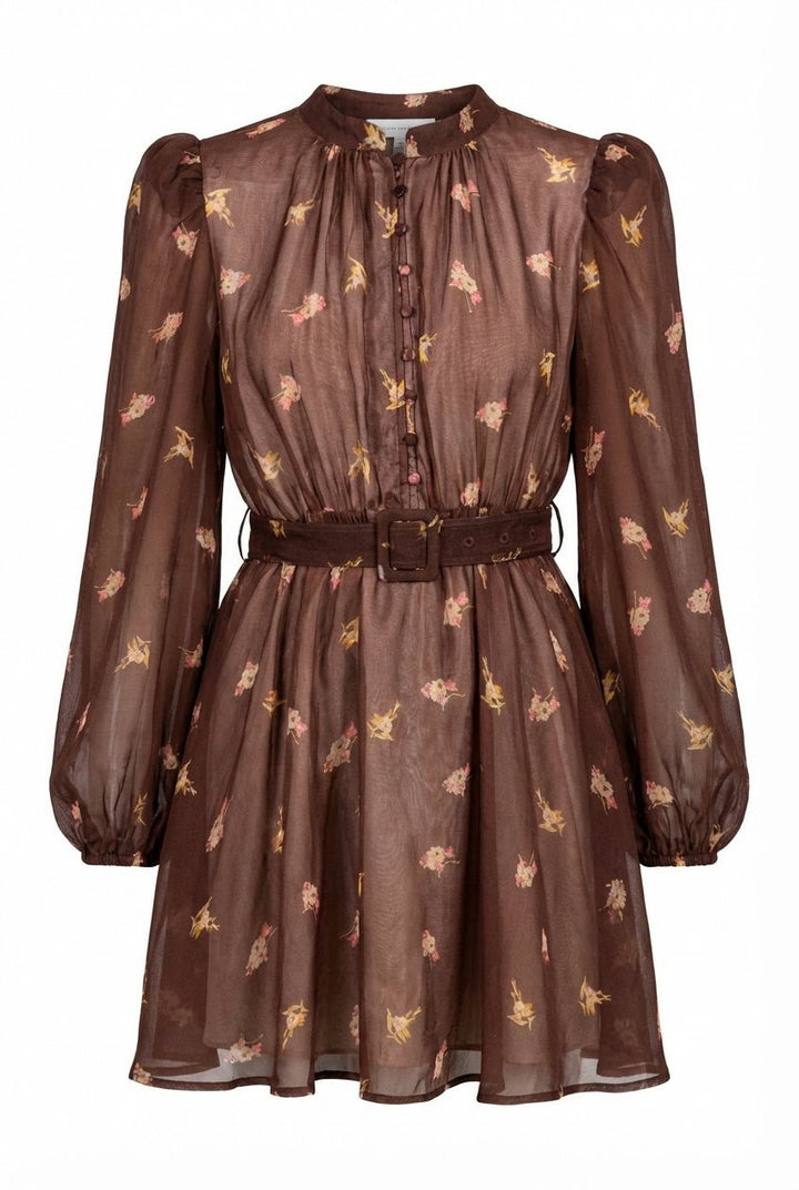 Organza Mini Dress Midnight Field | Kjoler | Smuk