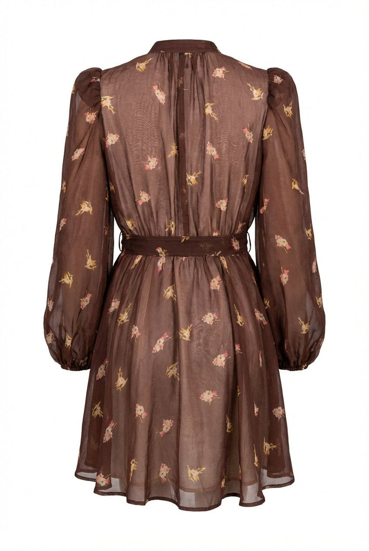 Organza Mini Dress Midnight Field | Kjoler | Smuk
