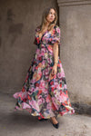 Organza Ruffle Dress Winter Breeze