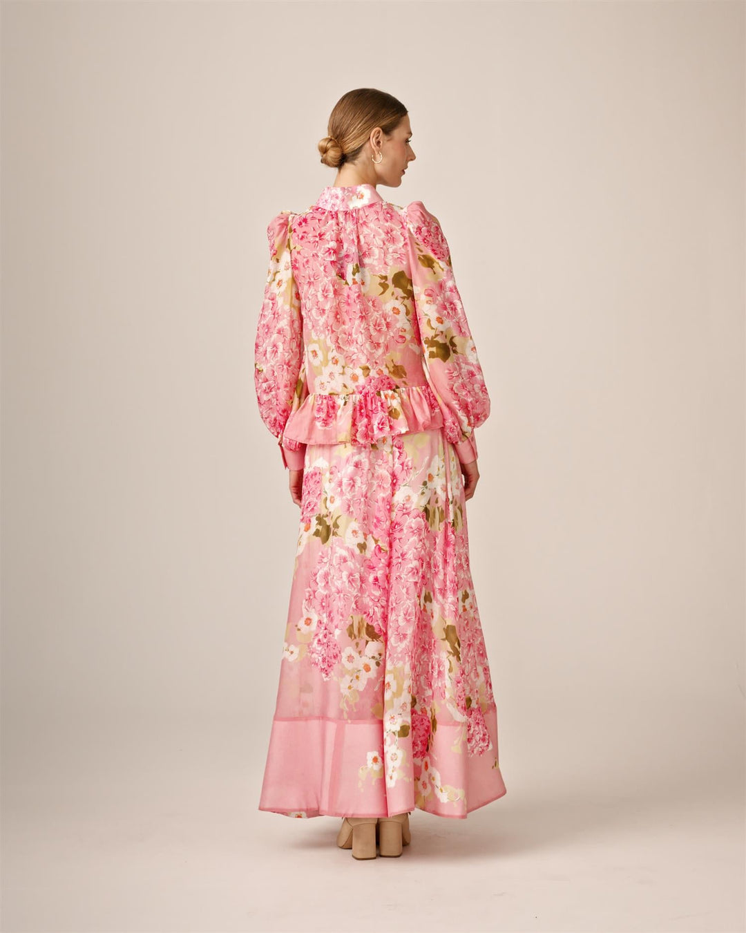Organza Shirt Cherry Blossom | Skjorter og bluser | Smuk - Dameklær på nett