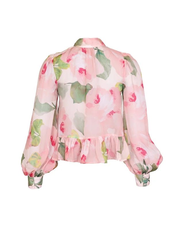 Organza Shirt Rosette | Skjorter og bluser | Smuk