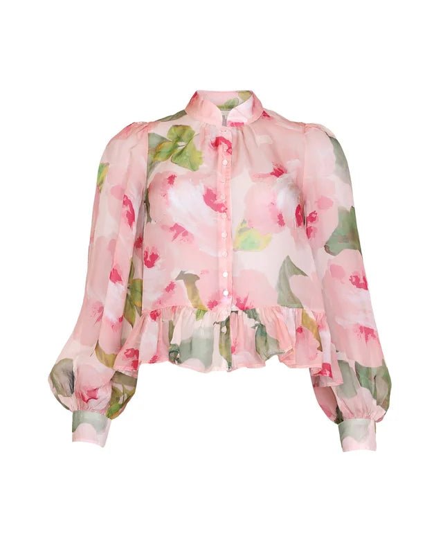 Organza Shirt Rosette | Skjorter og bluser | Smuk
