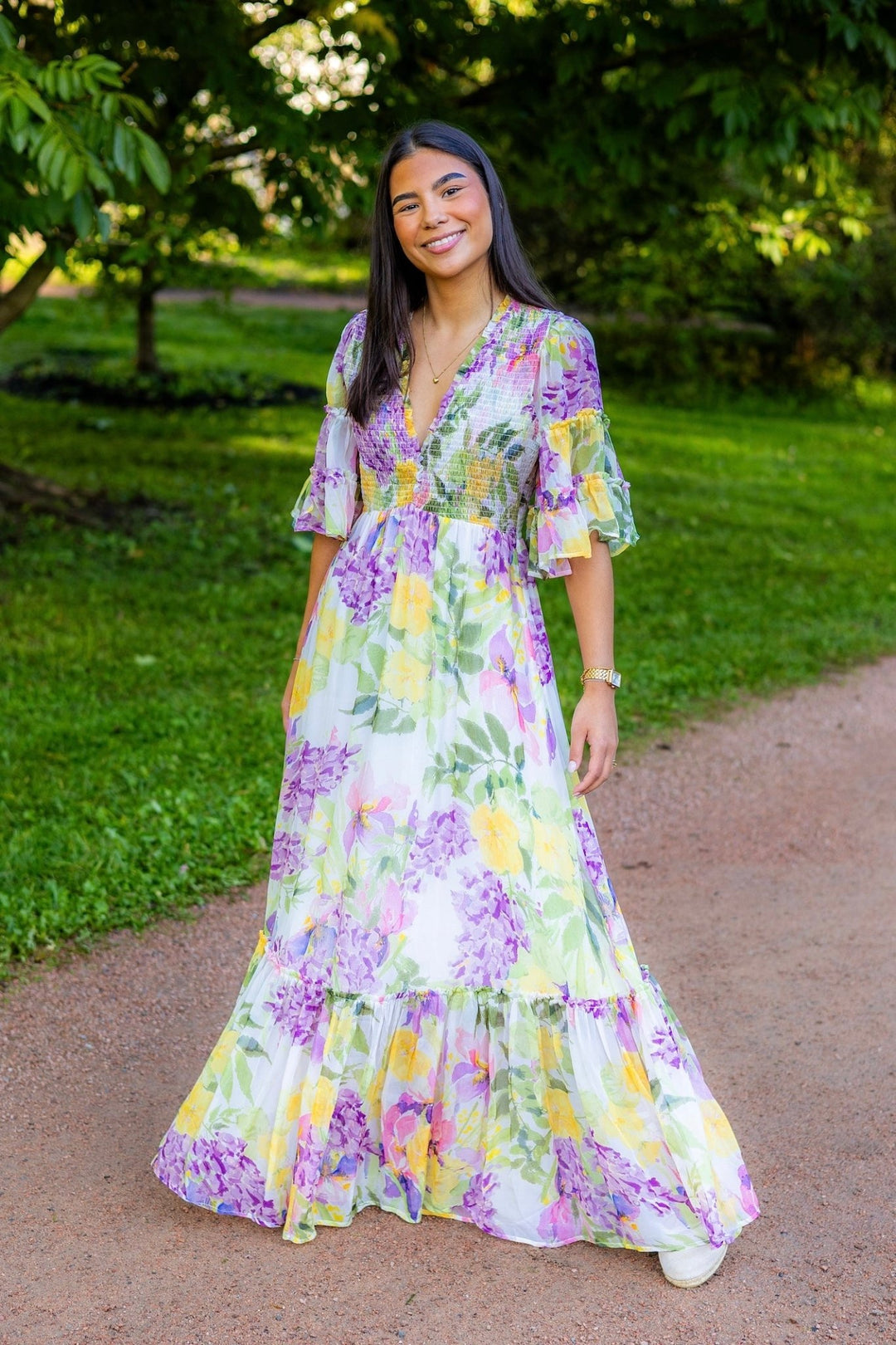 Organza Smocking Dress Springfield | Kjoler | Smuk