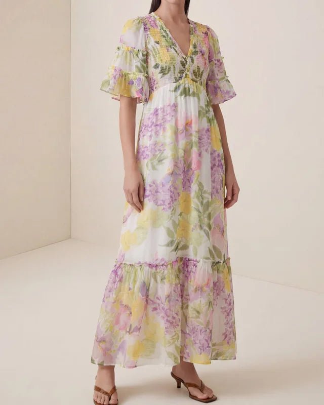 Organza Smocking Dress Springfield | Kjoler | Smuk