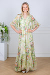 Organza Smocking Dress Watercolour Dreams