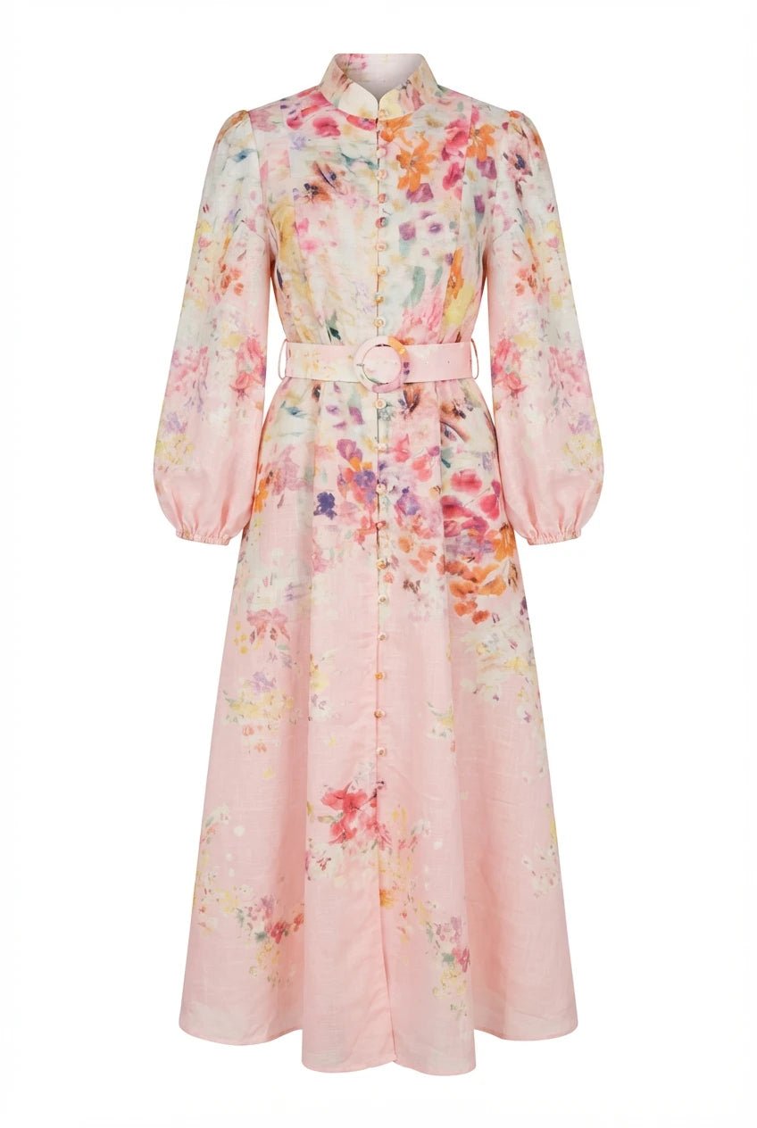 Osley Dress Rose Flower | Kjoler | Smuk