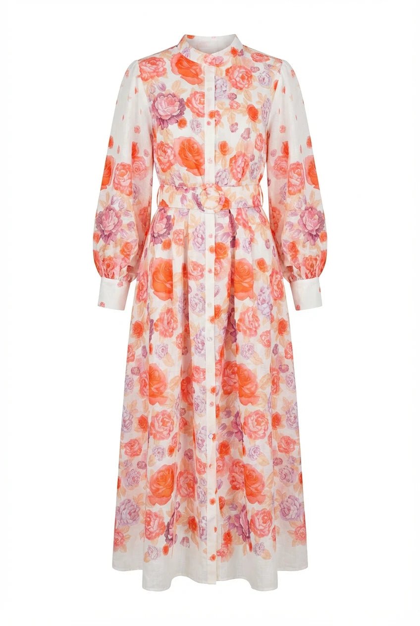 Osley Midi Dress Rouge | Kjoler | Smuk