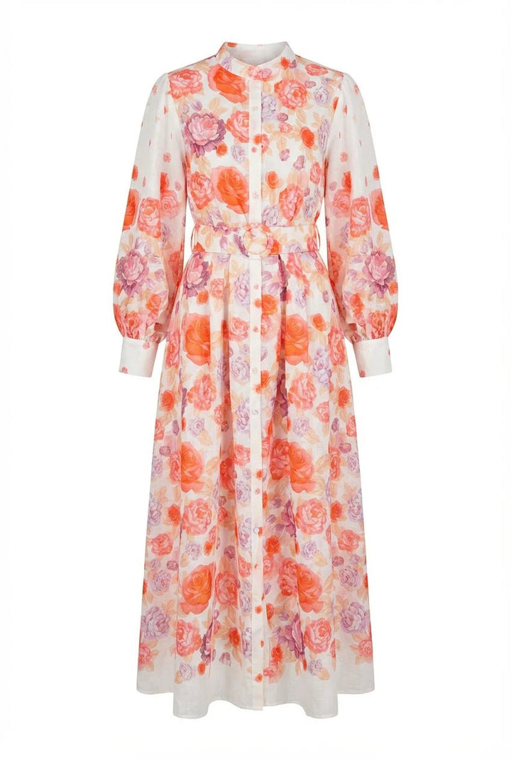 Osley Midi Dress Rouge | Kjoler | Smuk