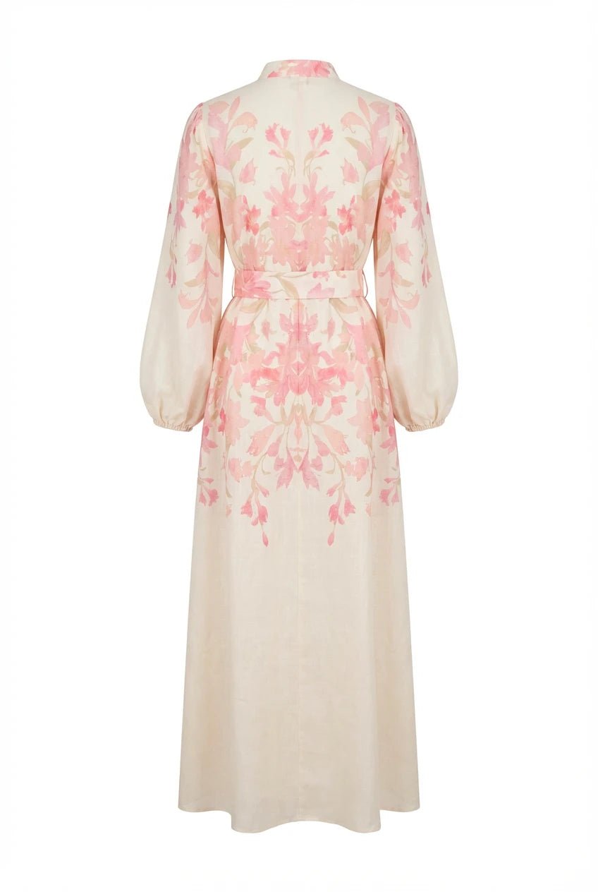 Osley Midi Dress White Rose | Kjoler | Smuk