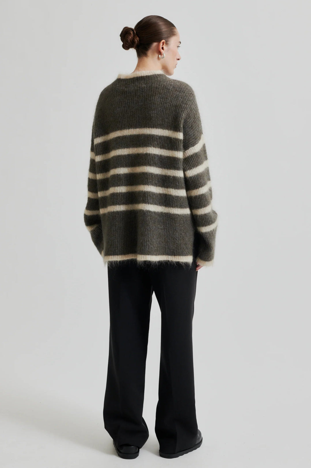 Ovalis Knit T - Neck Chocolate Chip | Genser | Smuk - Dameklær på nett