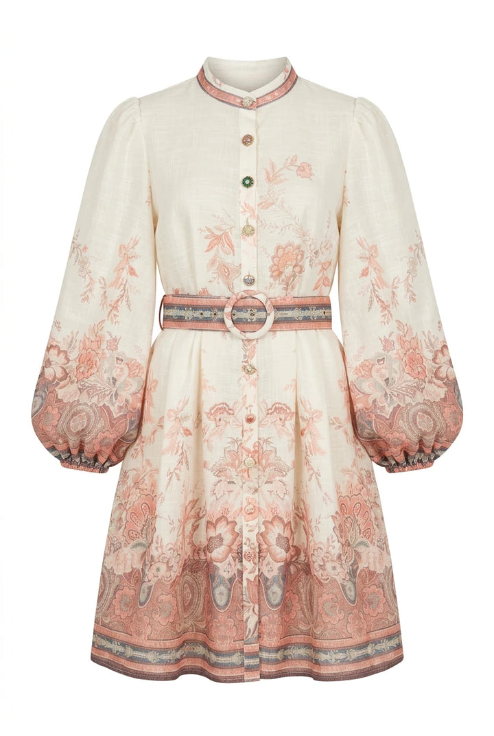 Emma Dress Beige