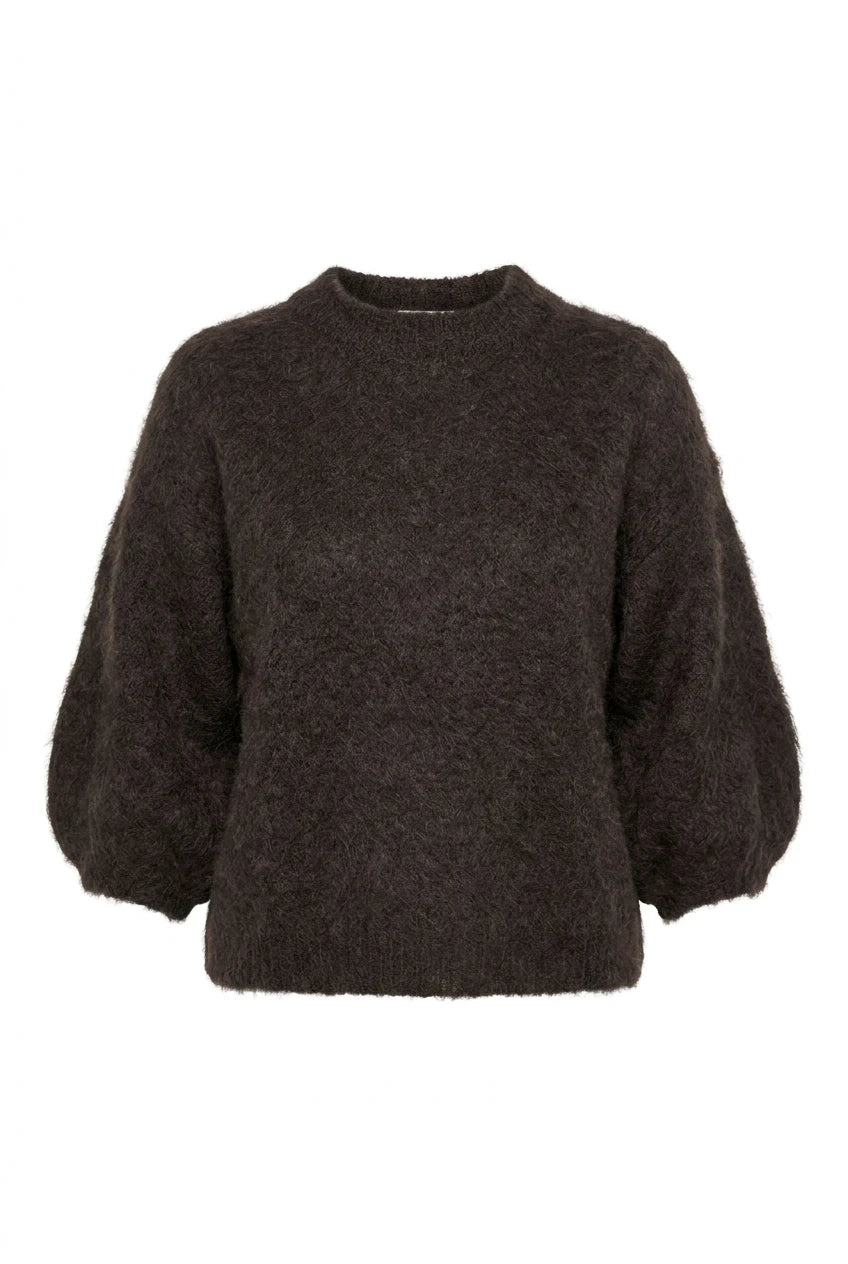 L Essentiel Kid Mohair Sweater Brown