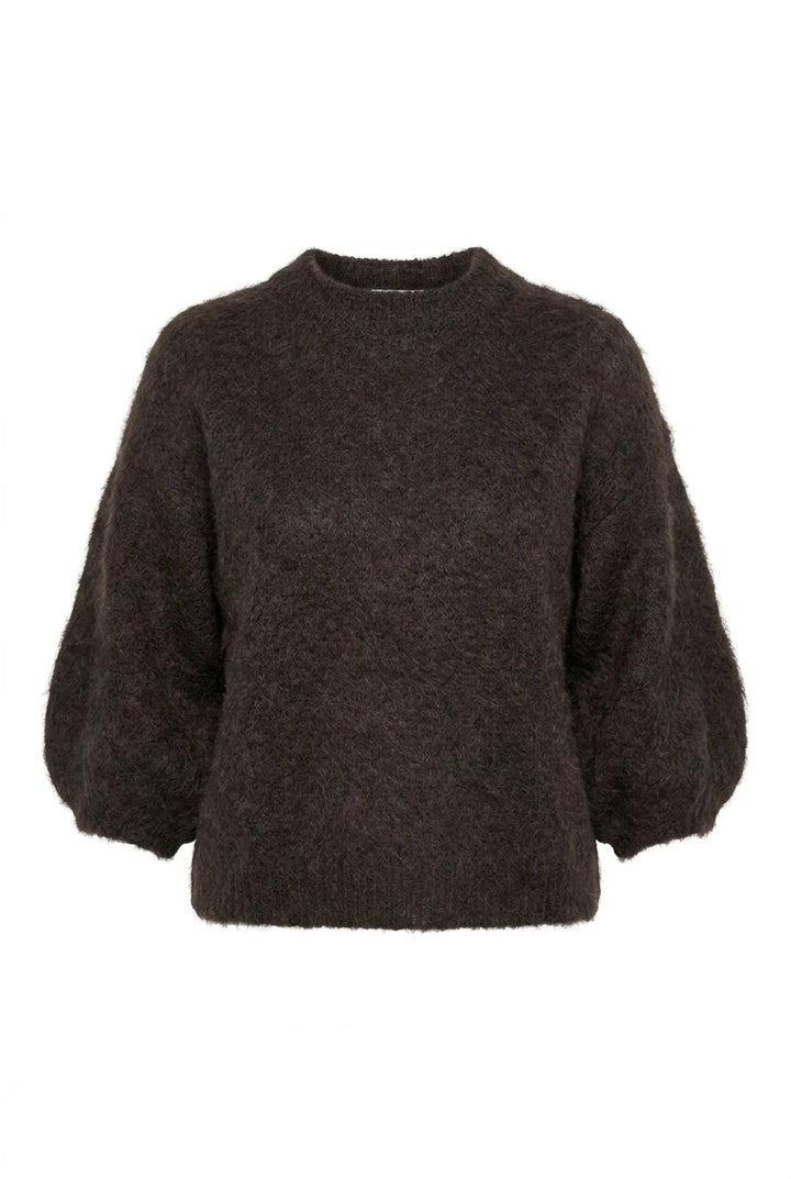 L Essentiel Kid Mohair Sweater Brown