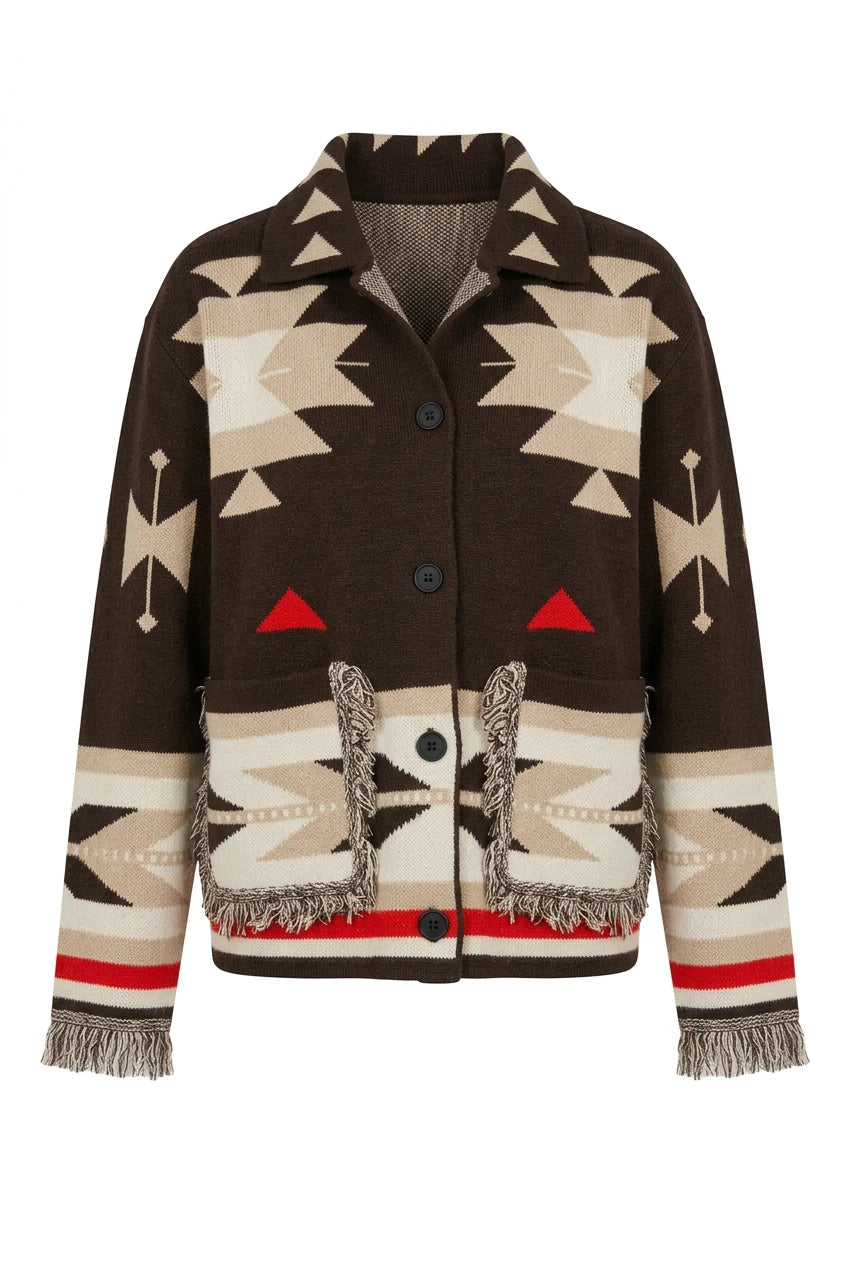Inka Jacket Short Brown