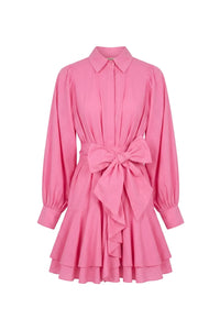Cotton Ranch Dress Pink