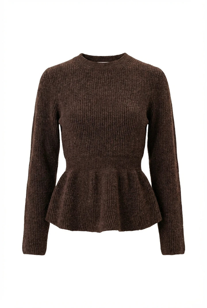 Sara Sweater Dark Brown
