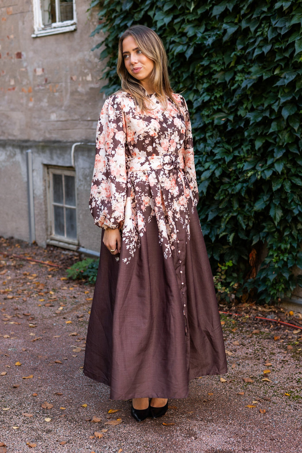 Paisley Long Dress Choco | Kjoler | Smuk - Dameklær på nett