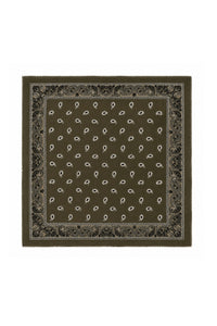 Paisley Mid Scraf Khaki