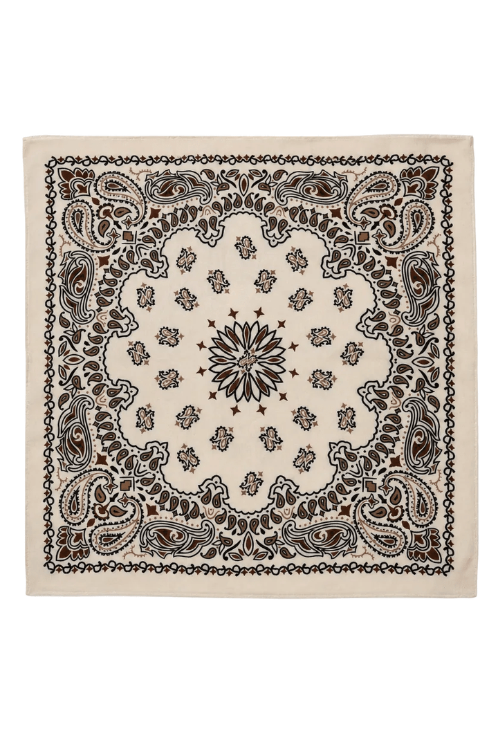 Paisley Scarf Big Ecru | Accessories | Smuk