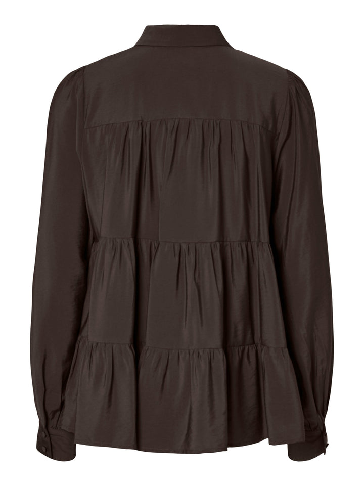Pala Ls Shirt Coffee Bean | Skjorter og bluser | Smuk