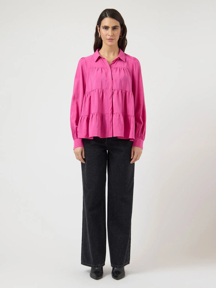 Pala Ls Shirt Rose Violet | Skjorter og bluser | Smuk