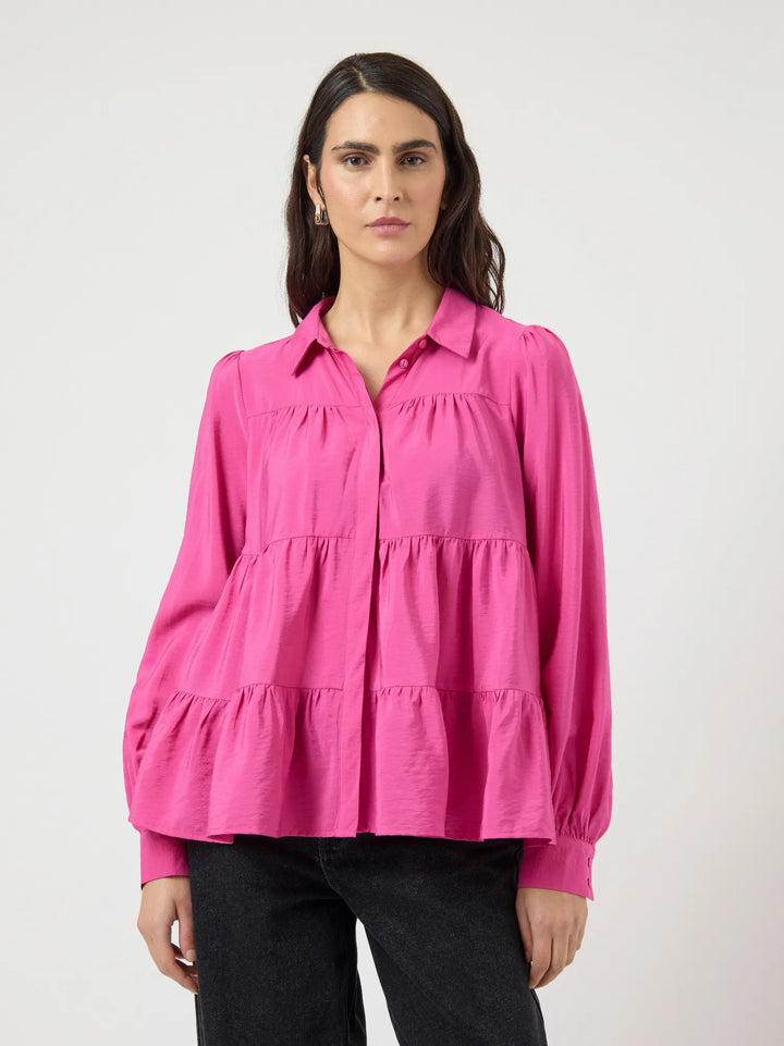 Pala Ls Shirt Rose Violet | Skjorter og bluser | Smuk