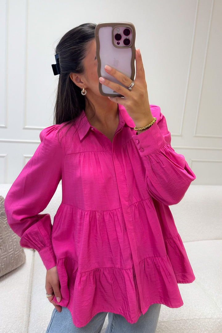 Pala Ls Shirt Rose Violet | Skjorter og bluser | Smuk