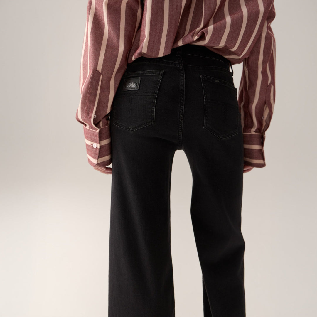 Palazzo Black Aged Edge | Bukser | Smuk