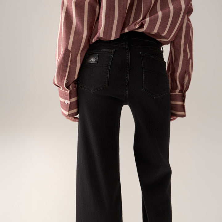 Palazzo Black Aged Edge | Bukser | Smuk