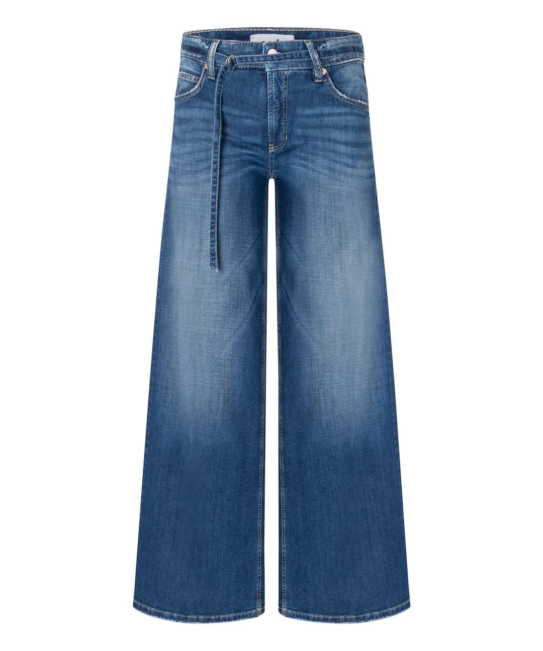 Palazzo Cropped Peppy Contrast Wash | Bukser | Smuk