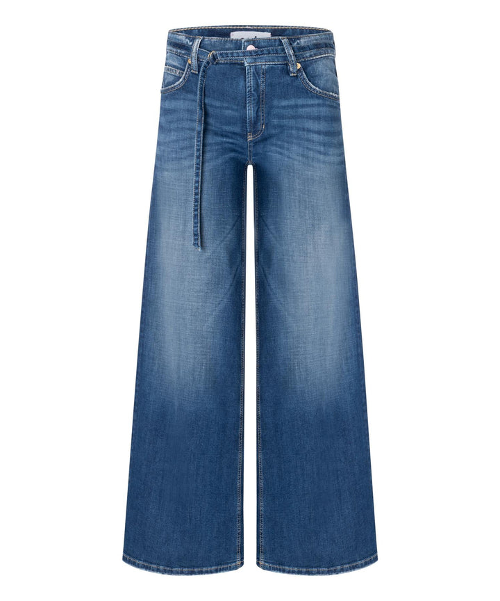 Palazzo Cropped Peppy Contrast Wash | Bukser | Smuk