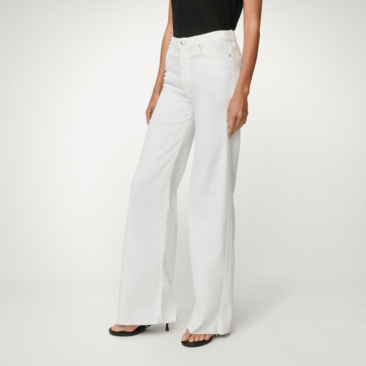 Palazzo Edge Jeans White | Bukser | Smuk
