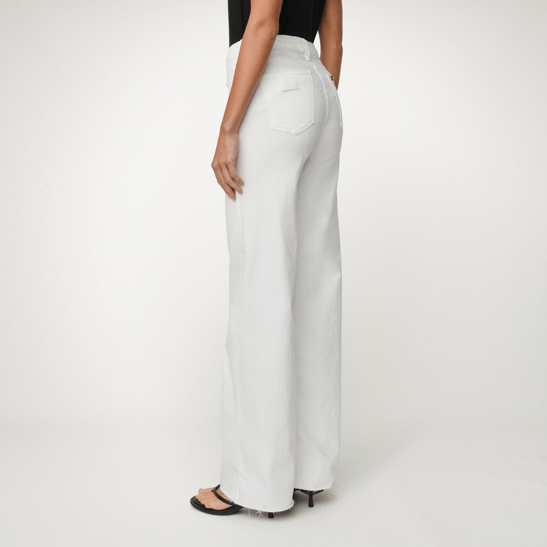 Palazzo Edge Jeans White | Bukser | Smuk