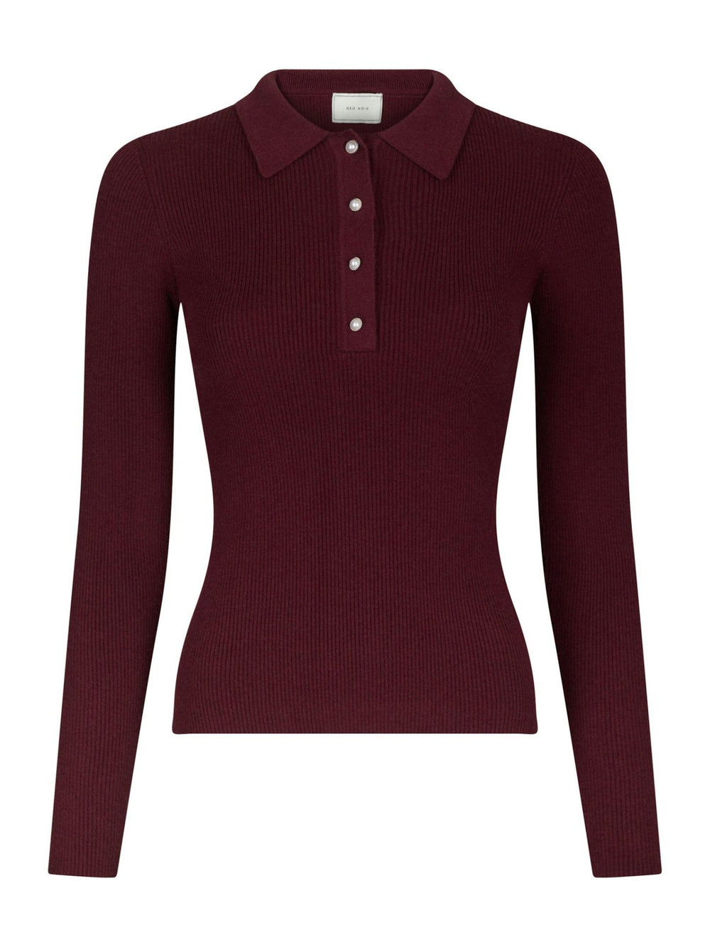 Panama Knit Blouse Wine | Genser | Smuk