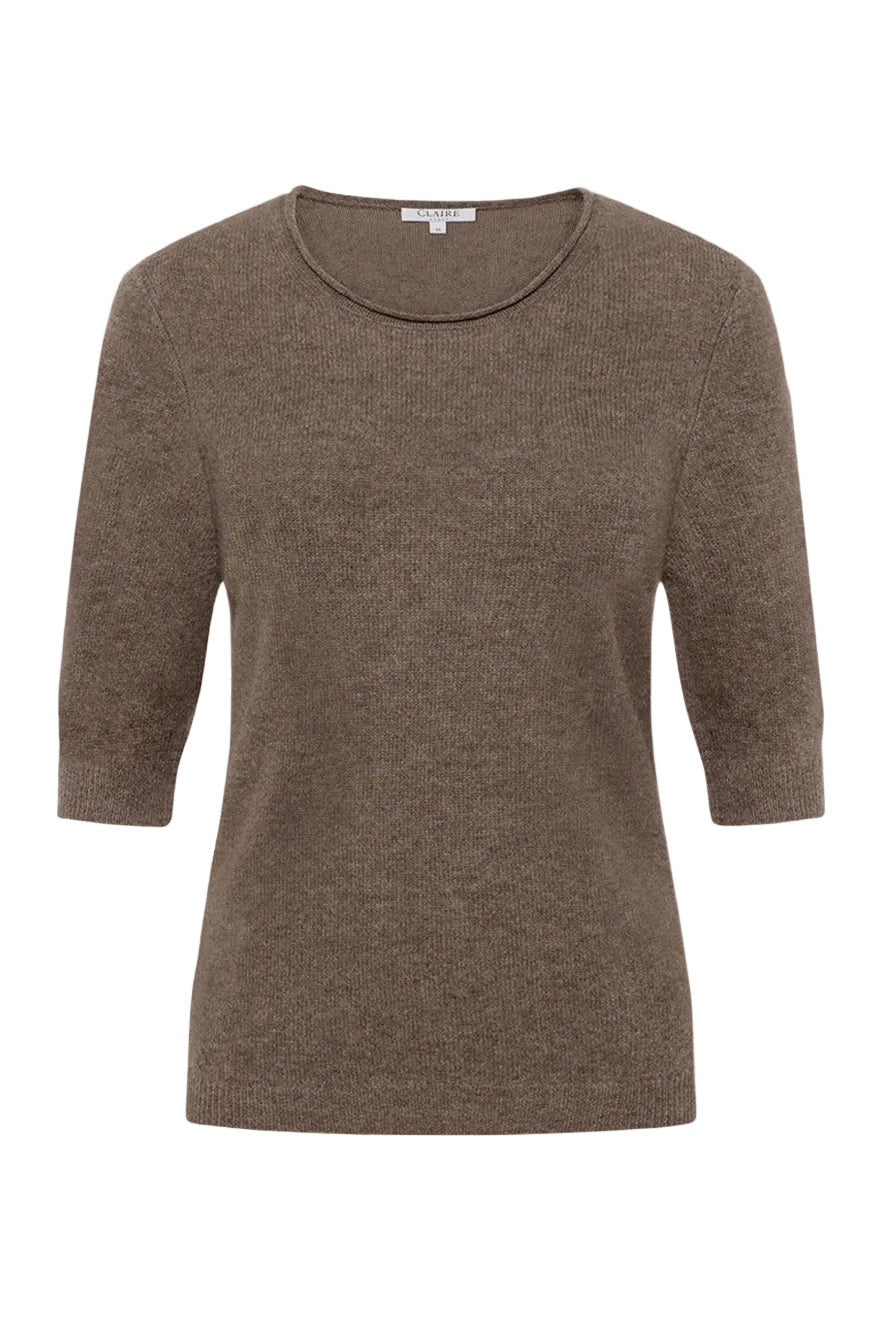 Panilla Pullover Fossil Melange | Genser | Smuk