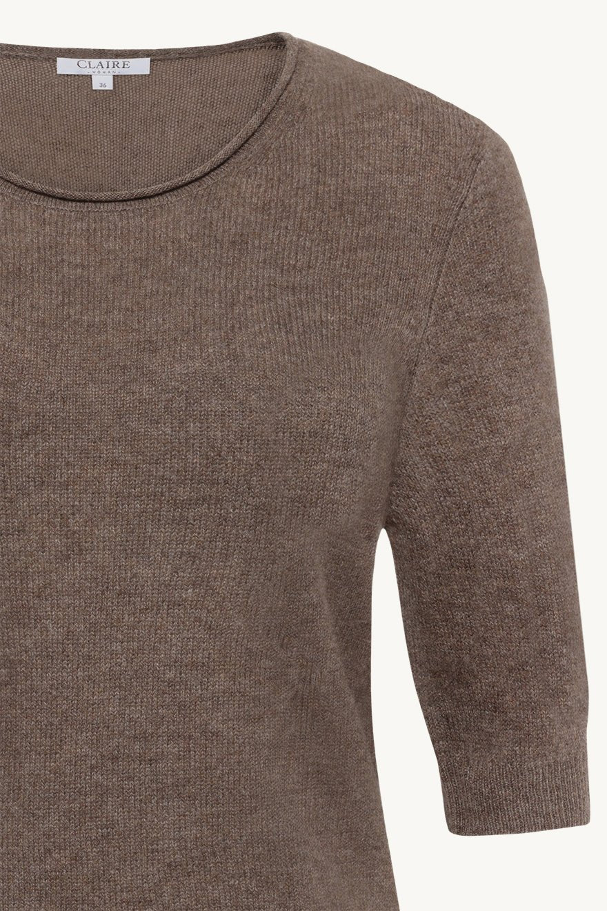 Panilla Pullover Fossil Melange | Genser | Smuk