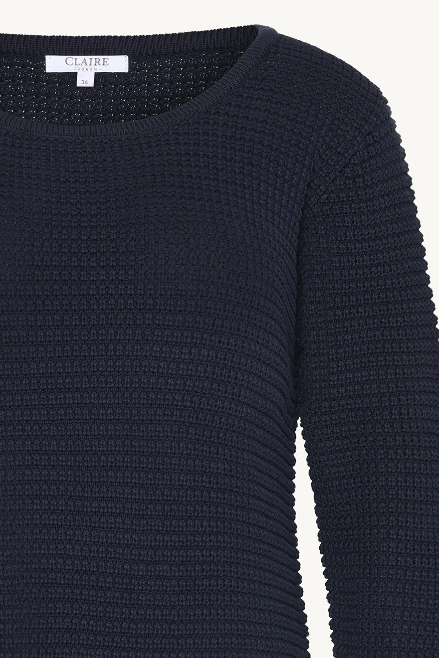 Panny Sweatshirt Dark Navy | Genser | Smuk - Dameklær på nett