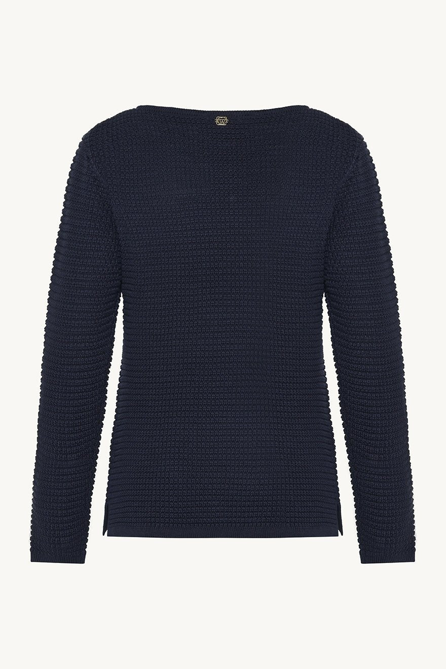 Panny Sweatshirt Dark Navy | Genser | Smuk - Dameklær på nett